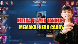 KETIKA PLAYER TANK MEMAKAI HERO CARRY - ArGadinata GaminG