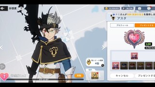 Black Clover M, Jalan Kaisar Sihir, Kesukaan Asta Setengah Sihir, dan Tampilan LR Tingkat Lanjut