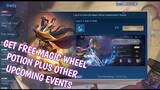 New event get free magic wheel potion in mobile legends 5th year anniversary