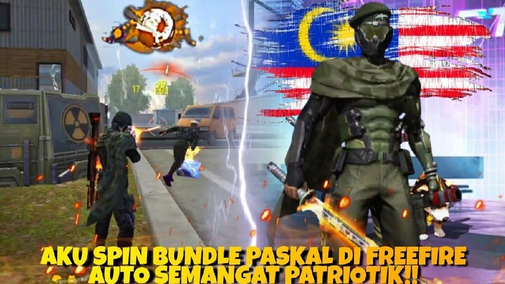 Aku Spin Bundle Paskal Di FreeFire Auto Semangat Patriotik!