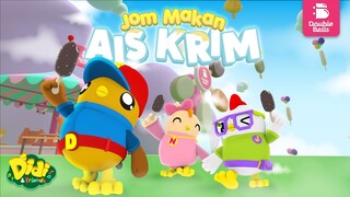 Ais Krim Double Bells | Didi & Friends | Lagu Kanak-Kanak