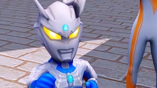 Zero menuntun Ultraman mengenakan pakaian wanita, ini lucu sekali!