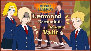 MOBILE LEGENDS ANIMATION | LEOMORD BERTUMBUK DENGAN VALIR