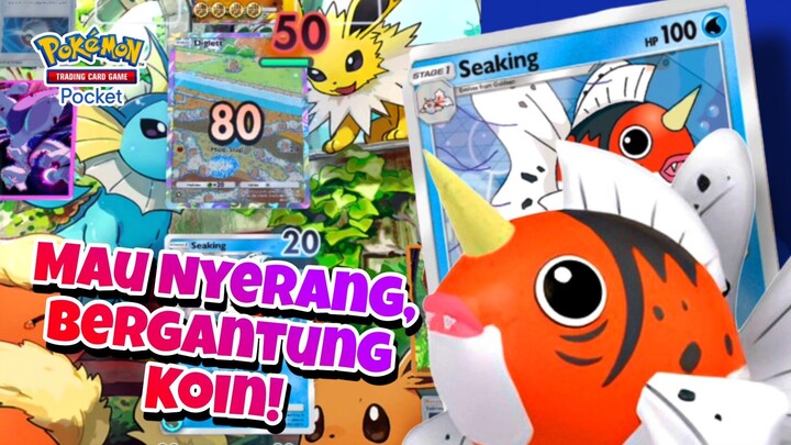 Mau Nyerang Bergantung Lemparan Koin!😭 - Pokemon TCG Pocket