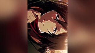 anime animeedit mikasa AttackOnTitan fyp