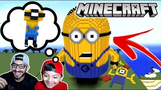 El Mejor Minion de Minecraft | Minecraft Build Battle #1 | Juegos Karim Juega