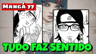 BORUTO 77 - DESCOBRI PQ SARADA e SUMIRE não são afetadas por ADA