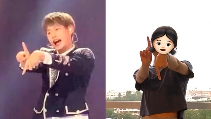 【INTO1】Group dance Gunma cover with [AK Liu Zhang] & [Rikimaru] on the same screen