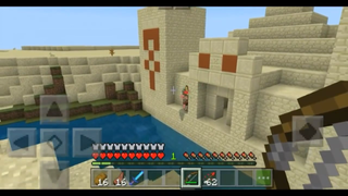 Khám phá kim tự tháp trong minecraft PE _ VH Boy