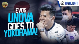 MASUK FINAL, EVOS UNOVA SIAP TURNAMEN DI JEPANG
