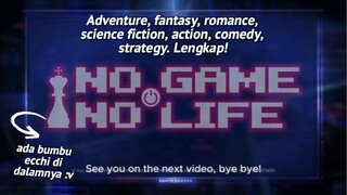 Tiada Hari Tanpa Game! Review No Game No Life