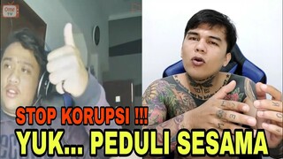 stop korupsi !!! Gogo Sinaga menasehati mahasiswa ini... || Prank Ome TV