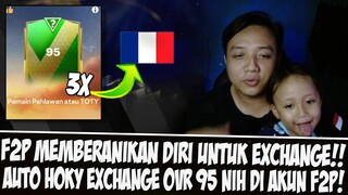 F2P EXCHANGE OVR 95!! AUTO HOKY EXCHANGE GACHA OVR 95 & OVR 87 - 97 SAMPE LIMIT EA SPORT FC MOBILE