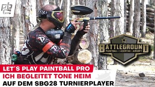 Lets Play Paintball Profi im Wald SBG28 Zombie Paintball POV Hammer Action Tone Tones Paintballstore