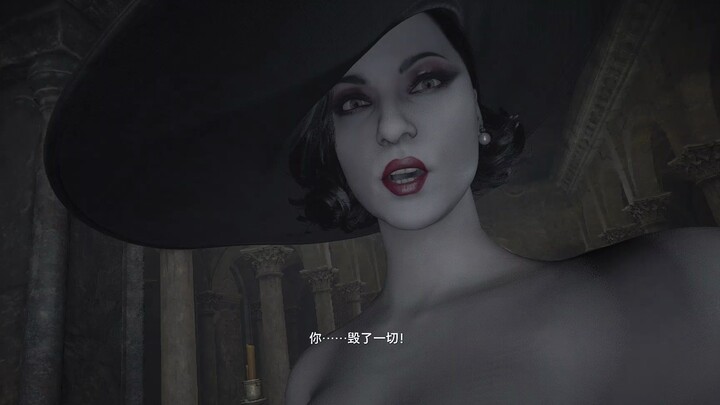 【Resident Evil 8】Lady Eight Feet Beautiful Swimsuit Mod