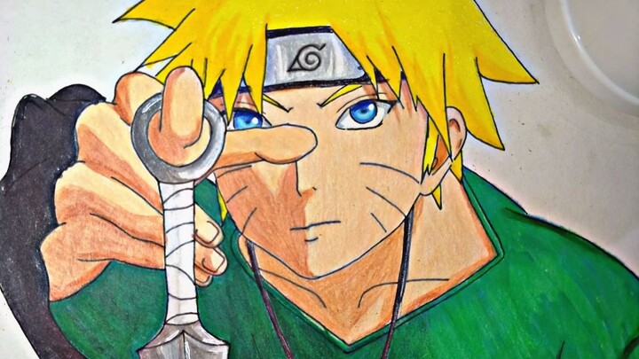 NARUTO DRAWING on tiKtoK