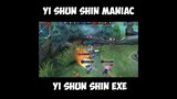 yi shun shin Maniac+Exe_|Mobile legends #Shorts