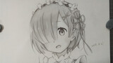 [Hand-drawn] [ERIKO] Rem From Re:0 In 190 Minutes