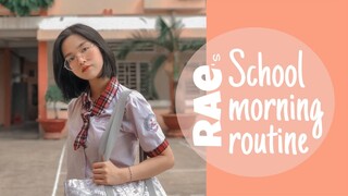 Đến Trường Sau Dịch | My School Morning Routine | Back To School | Vlog With Rae #1