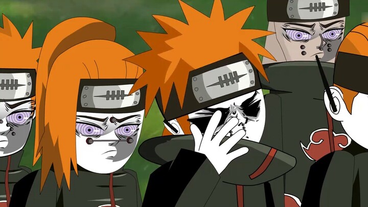 When Naruto's dark personality awakens, the Rinnegan he pulls out is even bigger than Pein's! ?