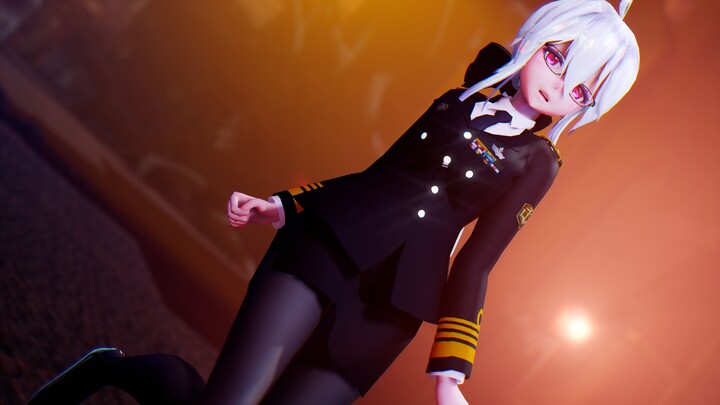 [MMD·3D]Yowane Haku in military uniform - Excuse Me