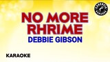 No More Rhyme (Karaoke) - Debbie Gibson