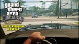 GTA SA: Definitive Edition - First Person Mod In The Car