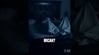 The real horror is how many times she says Micha! 👻 #ParanormalActivity