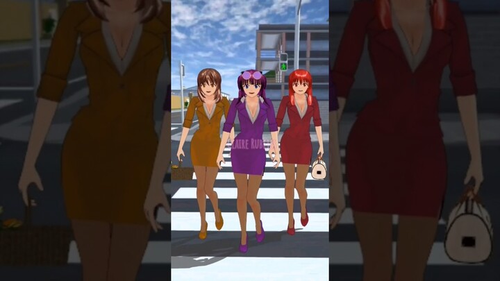 Hanazono Sisters ... SAKURA School Simulator #sakuraschoolsimulator #shorts #tiktok