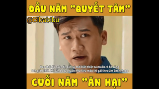 ĐẦU NĂM -QUYẾT TÂM-, CUỐI NĂM -ĂN HẠI #funny