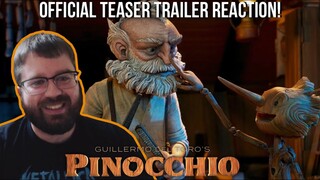 GUILLERMO DEL TORO'S PINOCCHIO | Official Teaser Trailer REACTION!