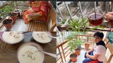 আমার বারান্দার নতুন লুক ছাদ থেকে সব সব্জি নিয়ে আসলাম ll Ms Bangladeshi Vlogs ll