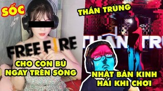 Stream Biz 108: Nữ Streamer FF cho con bú ngay trên sóng, Nhật Bản kinh hãi khi chơi Thần Trùng