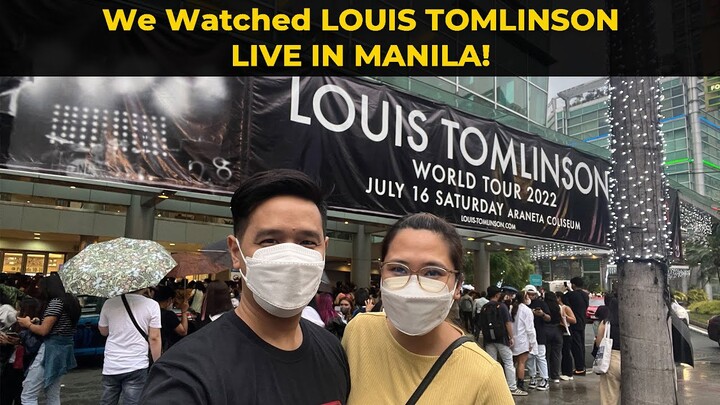 The LOUIS TOMLINSON World Tour LIVE in MANILA Experience | 2022 Philippines 🇵🇭