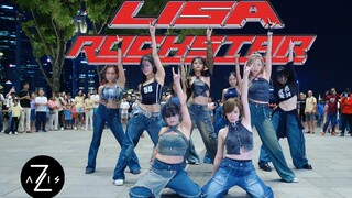 【Z轴舞团】结尾加了个编舞终于完整了！一镜到底辣Lisa Rockstar全曲翻跳+编舞