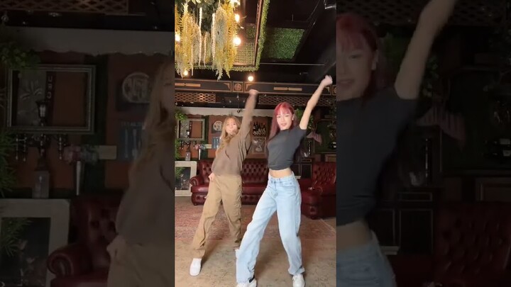 AC BONIFACIO & MAHALIA SUPER SHY - NEW JEANS DANCE CHALLENGE #shorts #supershy #supershychallenge