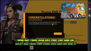 Free Fire| Tặng bom keo Free cho anh em -  Ngày mai tặng tiếp code cho anh em nhé !!!