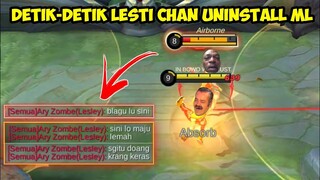 CHOUBOWO.EXE - Detik-detik Top Global Lesti Uninstall ML 😂 MLBB