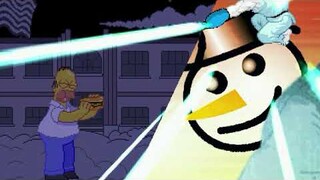 AN Mugen Request #1917: Homer Simpson VS Snow Man