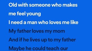 I really love this song, it reminds me of my father. Unfortunately my dad has no longer w/ us😭