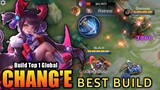 Fast and Deadly!! Chang'e Best Build - Build Top 1 Global Chang'e ~ MLBB