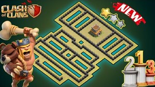 New Th8 War Base | Anti Zap Dragon + Replay Proof + Link Clash of Clans