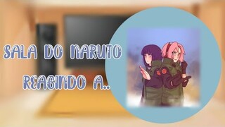 ||naruto e seus amigos reagindo a memes||sakura e hina||