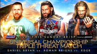 WWE WrestleMania 37 Official And Full Match Card HD