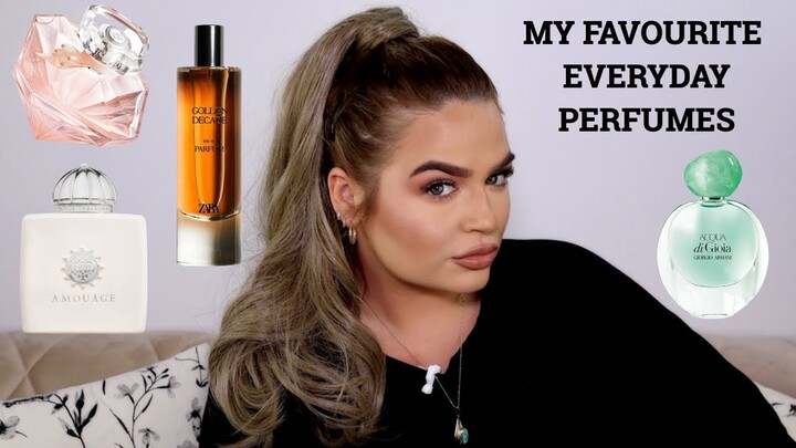 MY TOP EVERYDAY PERFUMES OF THE MOMENT..| MY MOST USED FRAGRANCES | PERFUME COLLECTION 2021