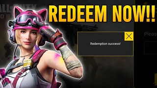 NEW REDEMPTION CODE FOR JUNE 2022 in COD MOBILE - GARENA!!!