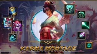 Karma Montage -//- Season 11 - Best Karma Plays " Aggressive Karma "- League of Legends - #10