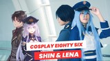 Cosplay Couple Squadron Eighty Six Yang Rill Gan Shin dan Lena #LombaCosplay