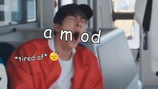 kim seokjin being a big fat mood