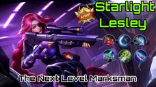 One Shoot One Kill !!! Lesley Starlight MVP | MLBB Mobile Legend